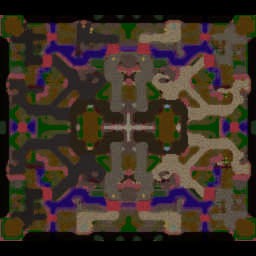 SfA: Silvermoon City - Warcraft 3: Mini map