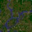 Silver River C - Warcraft 3 Custom map: Mini map