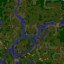 Silver River D - Warcraft 3 Custom map: Mini map