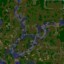 Silver River I - Warcraft 3 Custom map: Mini map