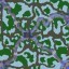 Three Waterfalls Warcraft 3: Map image