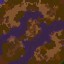 Tierras Calcinantes Warcraft 3: Map image