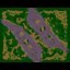 Twin Rivers 4 - Warcraft 3 Custom map: Mini map