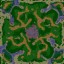 Twisted Meadows[Cursed]<<< - Warcraft 3 Custom map: Mini map