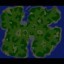 Versteinerter Wald Warcraft 3: Map image