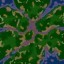 w3arena Gnoll Wood - Warcraft 3 Custom map: Mini map
