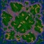 w3arena Turtle Rock - Warcraft 3 Custom map: Mini map