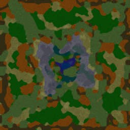Abandoned Lands : DRMod Ver.1.4.2b - Warcraft 3: Mini map