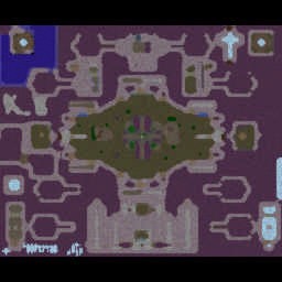 Aluna Arena - Warcraft 3: Mini map