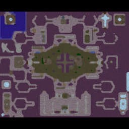 Angel Arena BLOOD BATH - Warcraft 3: Mini map