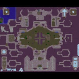 Angel Arena †Domination2†† - Warcraft 3: Mini map