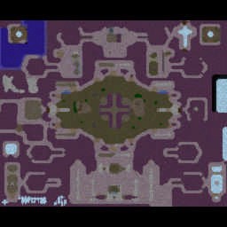 Angel Arena†lillebror1997† - Warcraft 3: Mini map