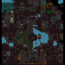 Angel Arena ANARCHY III - Warcraft 3: Mini map