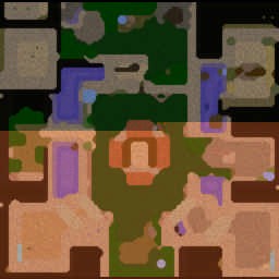 Arena of War v11 - Warcraft 3: Mini map