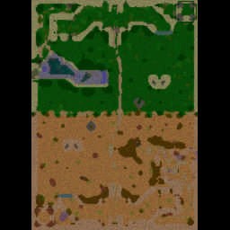 Asime Warsong Gulch v1.1 - Warcraft 3: Mini map