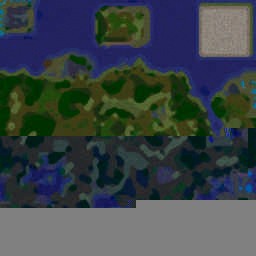 Battle Hero Arena v4.5b AI - Warcraft 3: Mini map