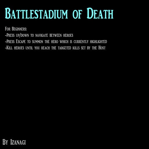 Battlestadium of Death v0.9 - Warcraft 3: Custom Map avatar