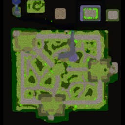BD TheBattleAnime v1.4 - Warcraft 3: Mini map