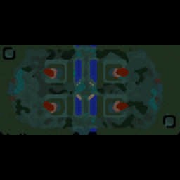 BitN v3.01 AI Allstars - Warcraft 3: Mini map
