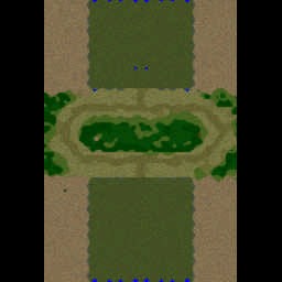 Blademaster Battle v0.7b - Warcraft 3: Mini map