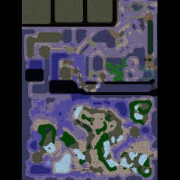 Blademasters MV 4.5 - Warcraft 3: Mini map