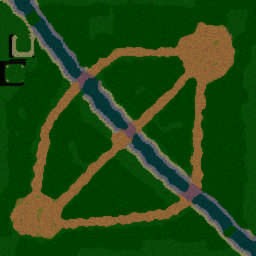 Call of Warcraft TeamDeathmatch V1.1 - Warcraft 3: Mini map