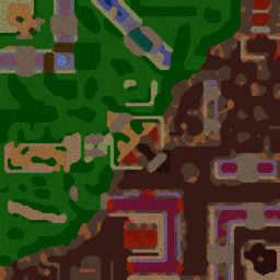 Capture The Flag - Warcraft 3: Mini map