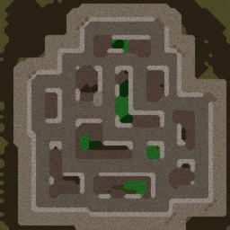 Chuck Norris Wars 1.3 - Warcraft 3: Mini map