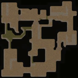 Counter-strike v1.5 (De_Dust 2) - Warcraft 3: Mini map