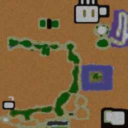 Dbz All Sagas 2.0 - Warcraft 3: Mini map