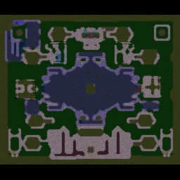 DBZ Legendary Arena v1.0 - Warcraft 3: Mini map