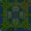 Deathrose 1.4 - Warcraft 3 Custom map: Mini map