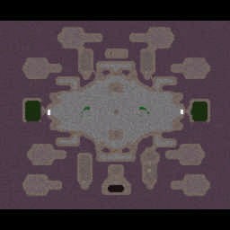 Demon Arena - Warcraft 3: Mini map