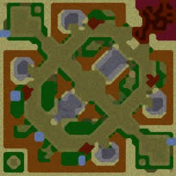 Diablo Arena Reborn v.5.6c - Warcraft 3: Mini map