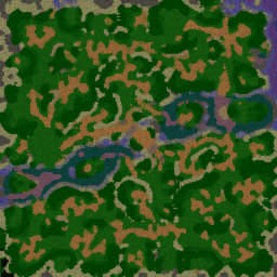 Dividir y Conquistar Esp. v1.9f (OF) - Warcraft 3: Mini map
