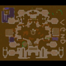 Dragon ball z and gt V.Return - Warcraft 3: Mini map