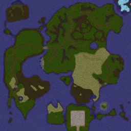Dragon Ball Z Infinite Light - Warcraft 3: Mini map
