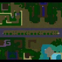 Dwarven Sniper Wars - Warcraft 3: Mini map