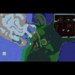 Elemental Clash 1.07 - Warcraft 3: Mini map