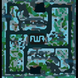 Furry Warriors Arena v1.6w - Warcraft 3: Mini map