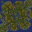 Golden Lands v2.3 AI - Warcraft 3 Custom map: Mini map