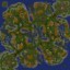 Golden Lands v2.5 - Warcraft 3 Custom map: Mini map