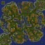 Golden Lands v2.9 - Warcraft 3 Custom map: Mini map
