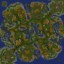 Golden Lands v3.1 - Warcraft 3 Custom map: Mini map