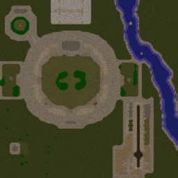 Hero Arena 1.0 - Warcraft 3: Mini map