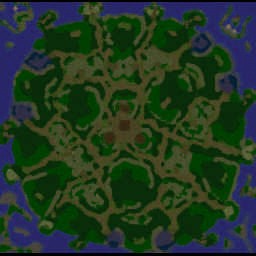 Hero Deathmatch v0.4r - Warcraft 3: Mini map