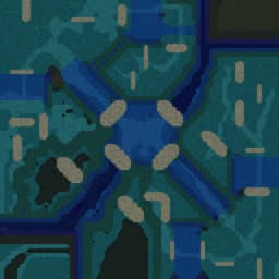 Hero Duel ver.1.2 - Warcraft 3: Mini map