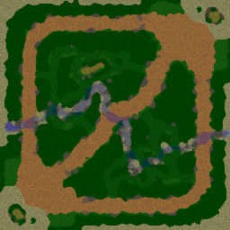 Heroes of Dalaran v1.2b - Warcraft 3: Mini map