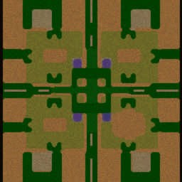 Heroes Valley Demo Rev - Warcraft 3: Mini map