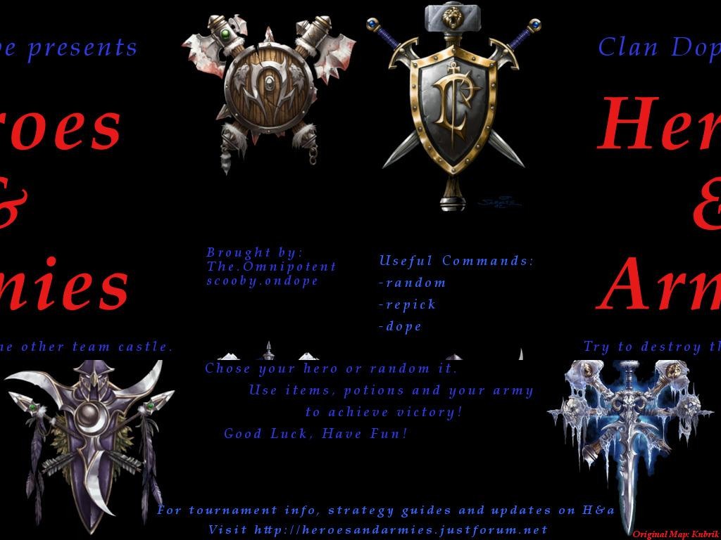 Heroes & Armies 3.09a - Warcraft 3: Custom Map avatar
